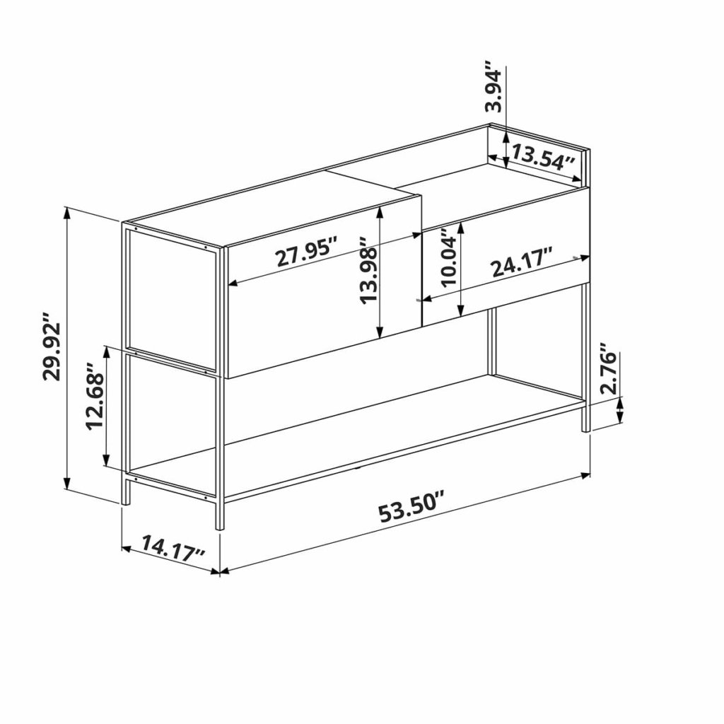 Ulisses Buffet - Storage and Decorative Buffet or Sideboard | Lagom Made